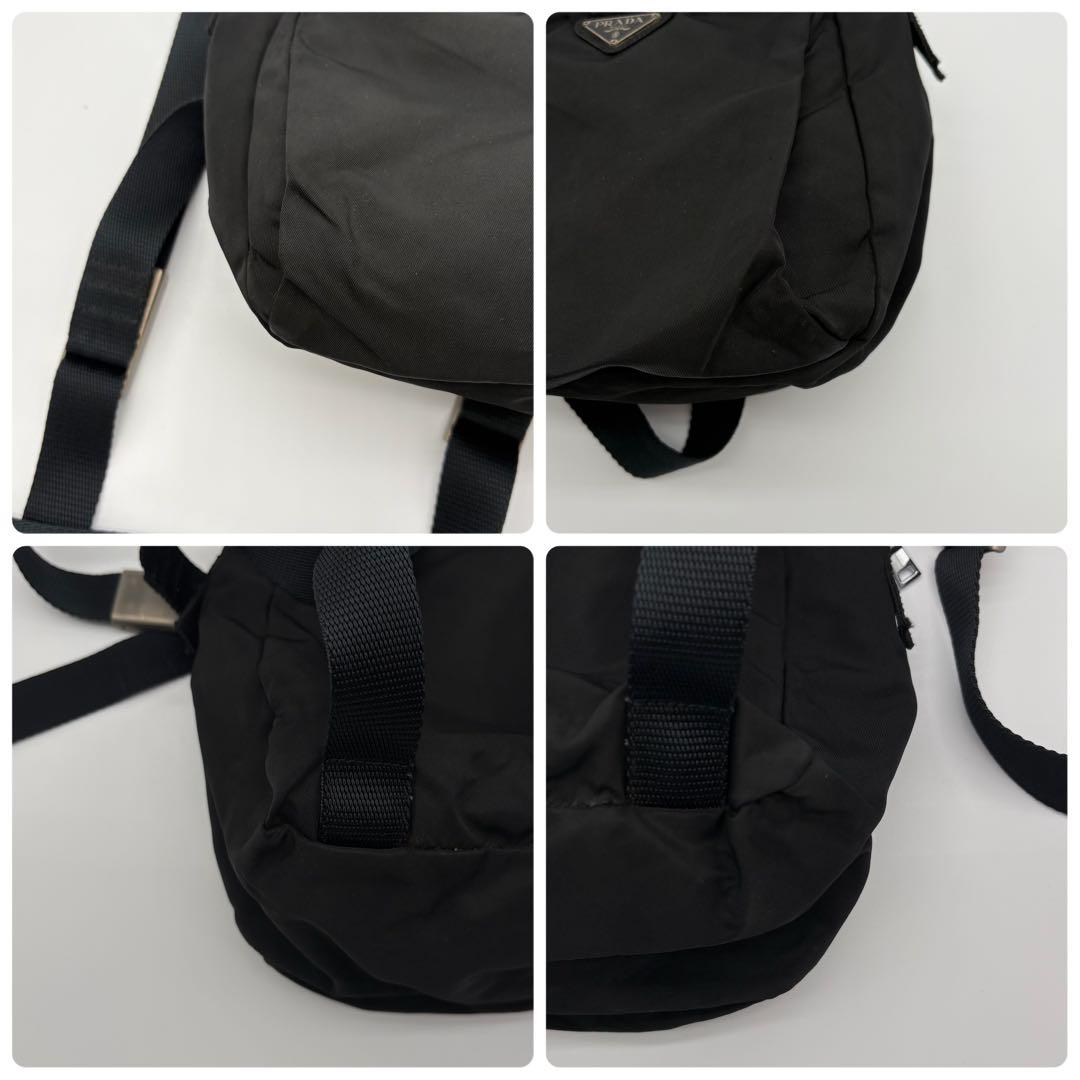 超希少✨ プラダ ミニ リュック ボディバッグ ブラック ナイロン