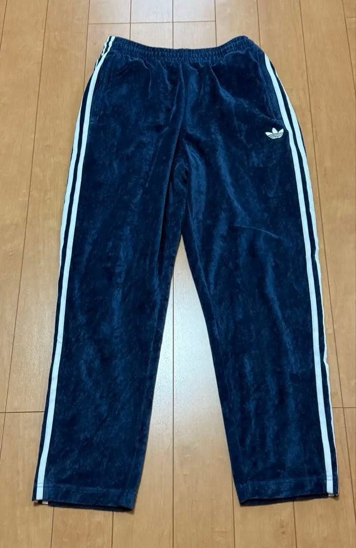 未使用に近い★ SST アディカラー ベロア パンツ アディダスオリジナルス