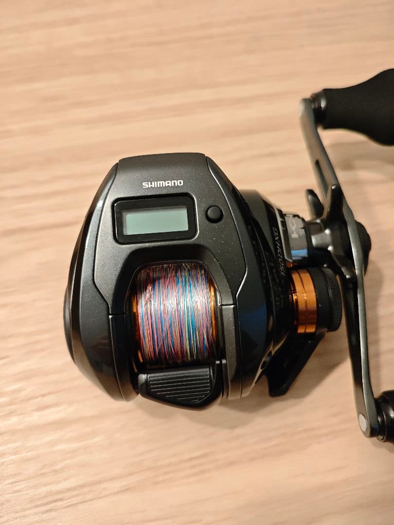 シマノ　25 バルケッタFカスタム　150DHXG　ジギング　タイラバ　ライン付