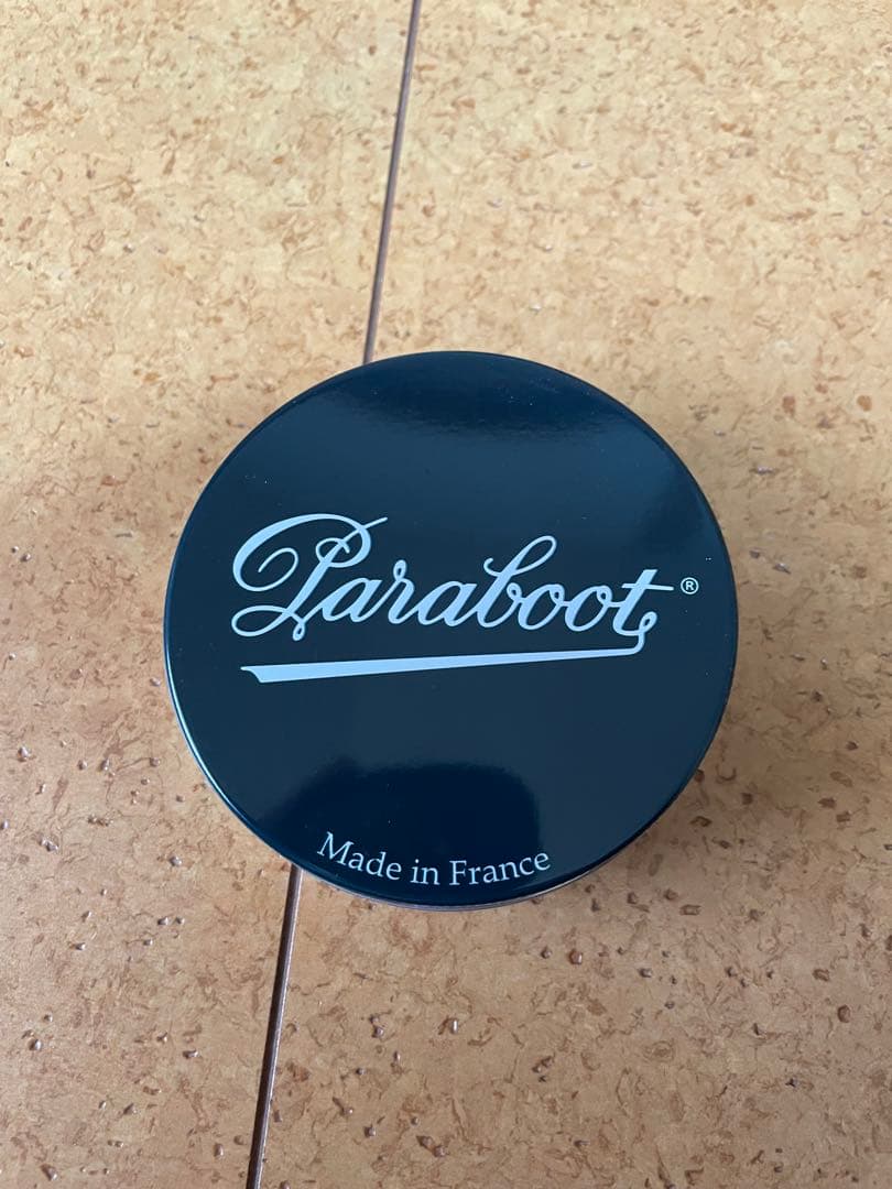 パラブーツ　シャンボード　カフェ　UK8.5 シューツリー付き　良革質