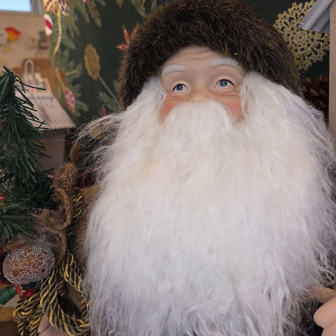 クリスマス サンタクロース 人形 ランタン付き