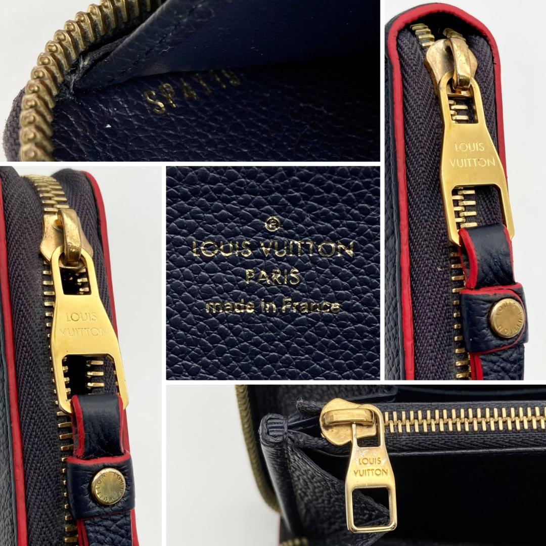 ルイヴィトン アンプラント ジッピーウォレット マリーヌルージュ　711