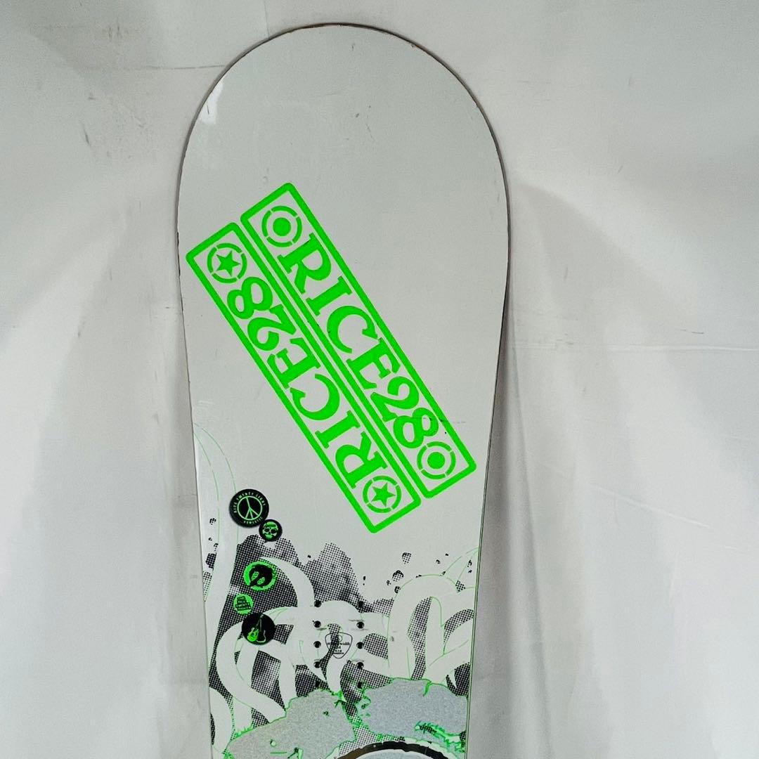【良品】 RICE28 ライス28 約155cm スノーボード 板