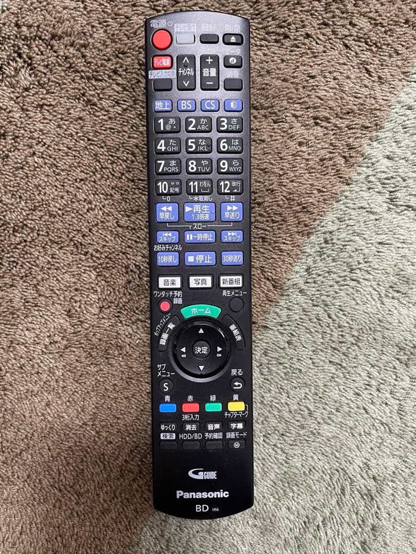 【美品】Panasonic　ブルーレイレコーダー　DIGA　DMR-BRW550