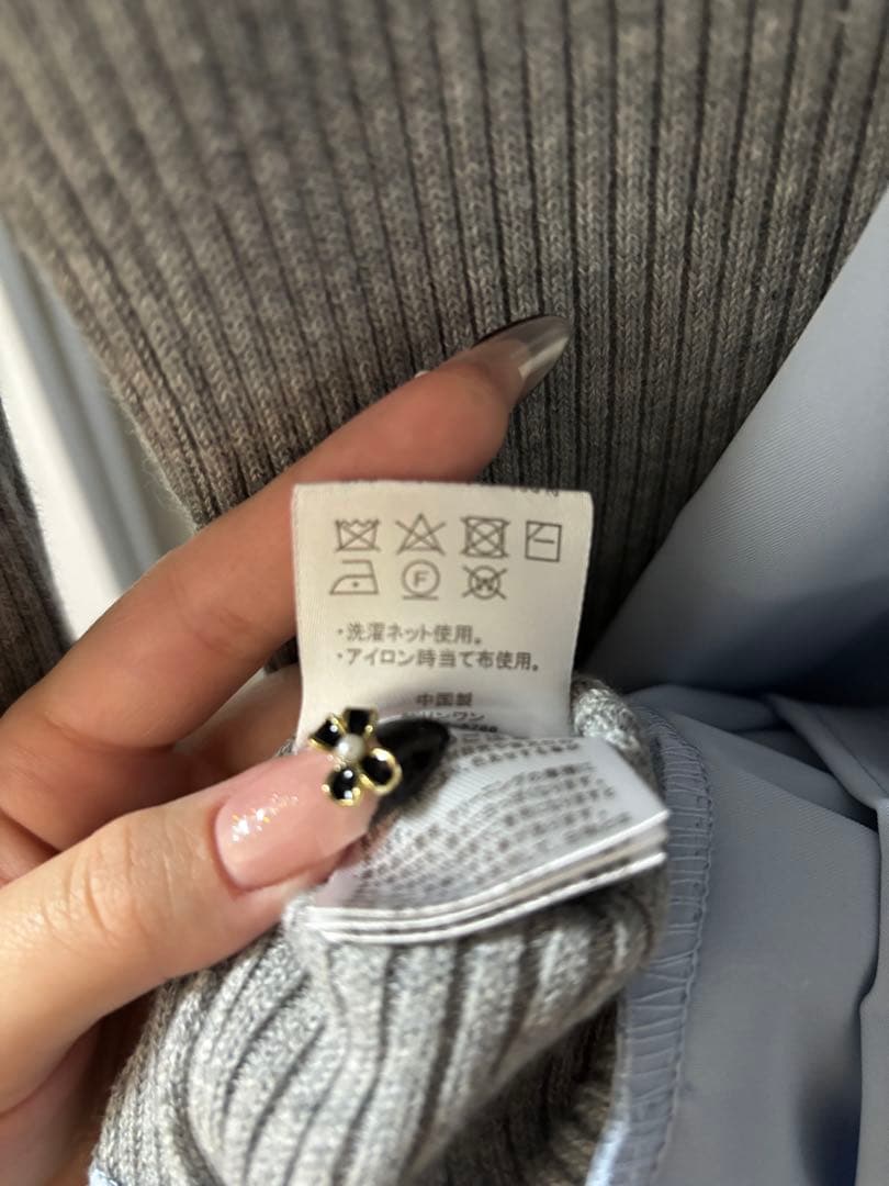 LIP SERVICE シャツドッキングプリーツワンピ