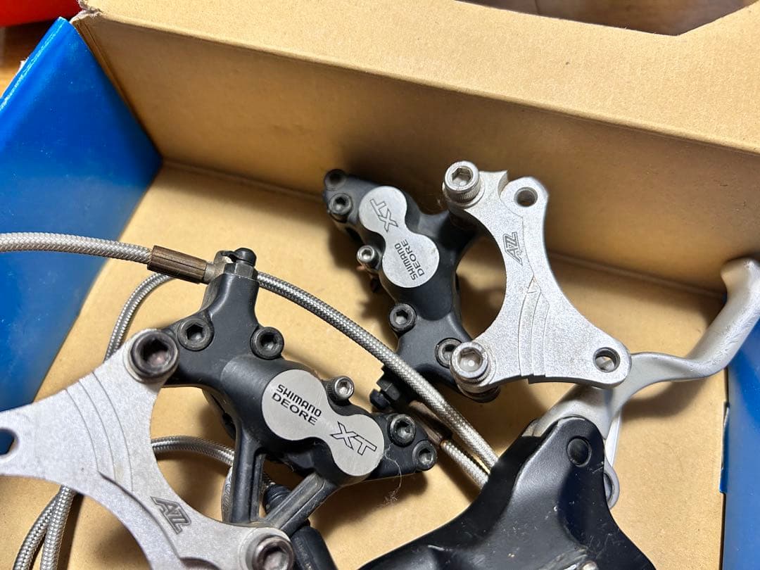 Shimano XT M755油圧ブレーキセット　初期モデル