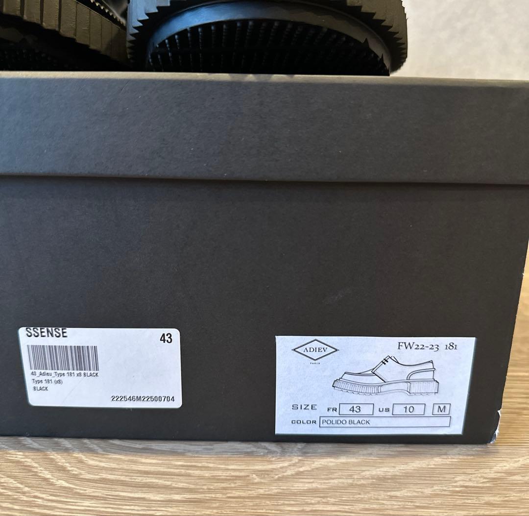 ADIEU Paris Type 181 ダービー 43 新品未使用 - メルカリ