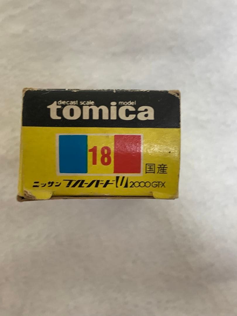 トミカ ブルーバードＵ2000GT-X【黒箱・日本製】