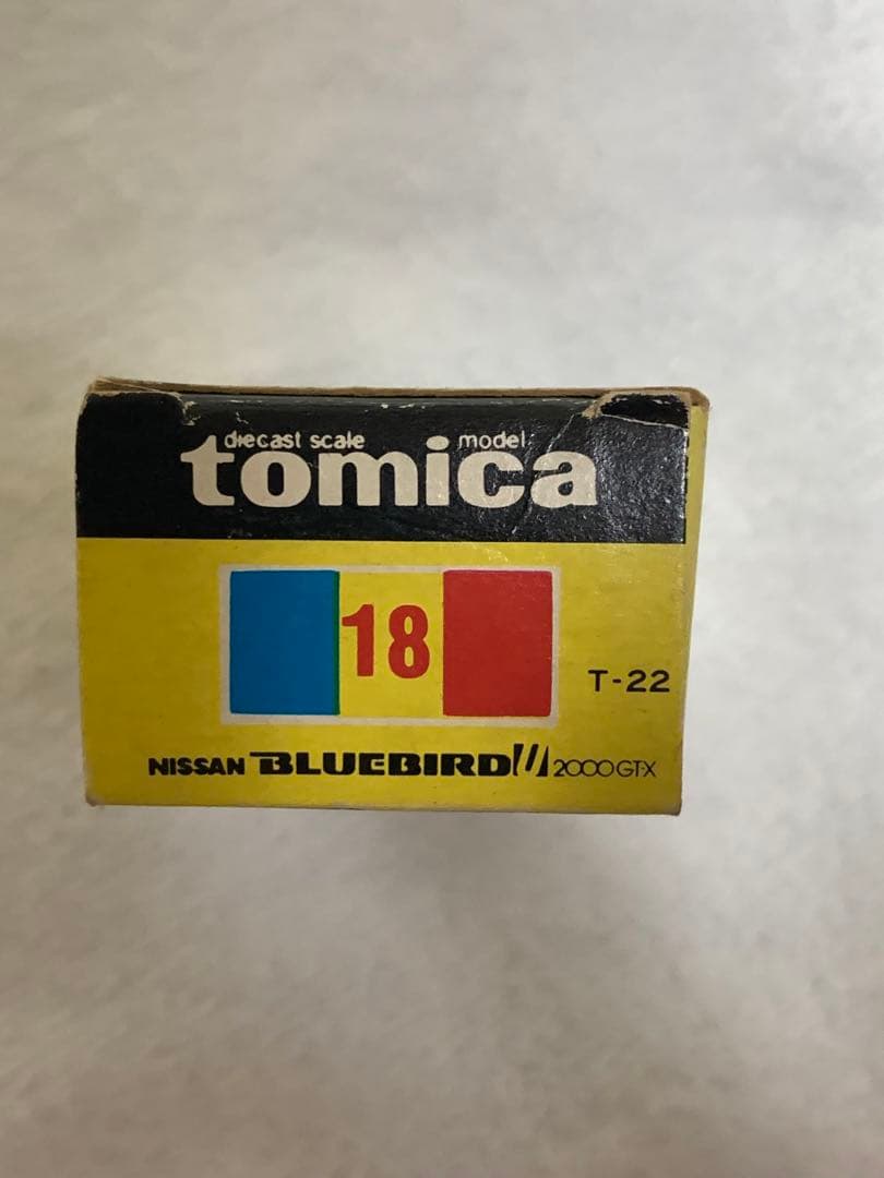 トミカ ブルーバードＵ2000GT-X【黒箱・日本製】