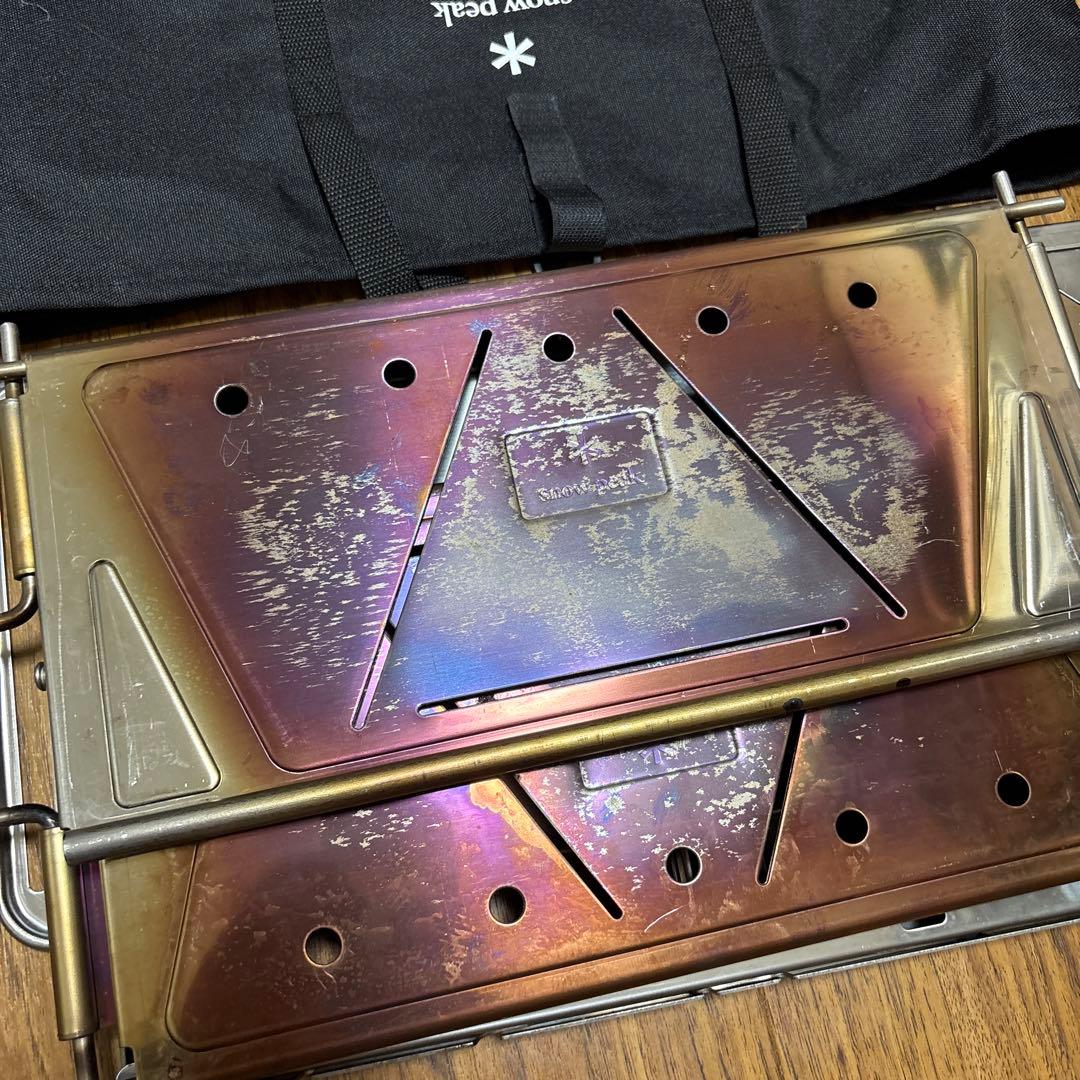  peak 焚き火台 SR 収納バッグ付き