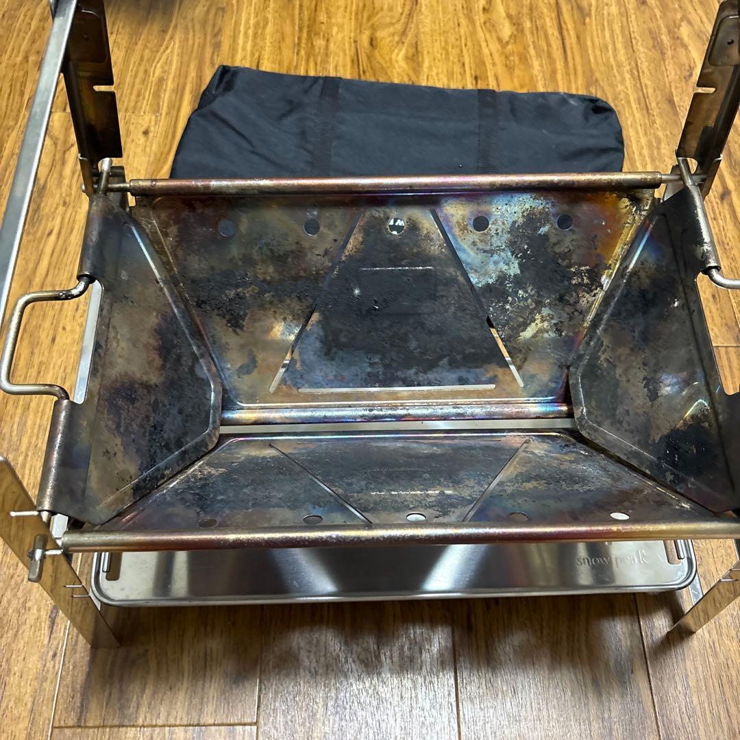  peak 焚き火台 SR 収納バッグ付き