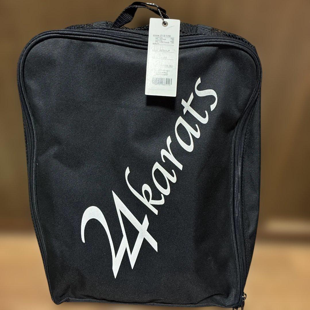 24karats ジャージセット 黒/赤 サイズ150 ケース付　限定販売品レア