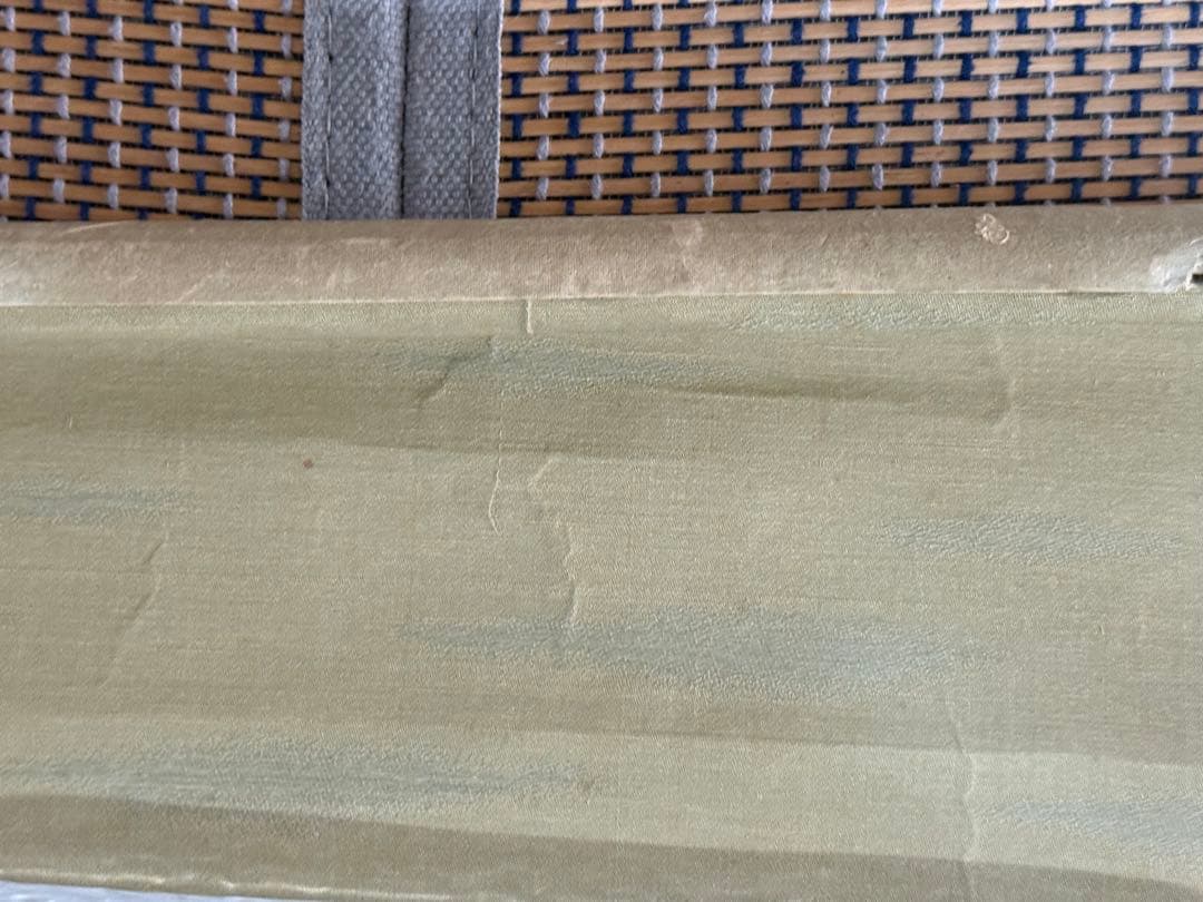 岸浪柳渓筆 絹本肉筆 亭泉松石 青緑山水 掛軸 送料込み251012 - メルカリ