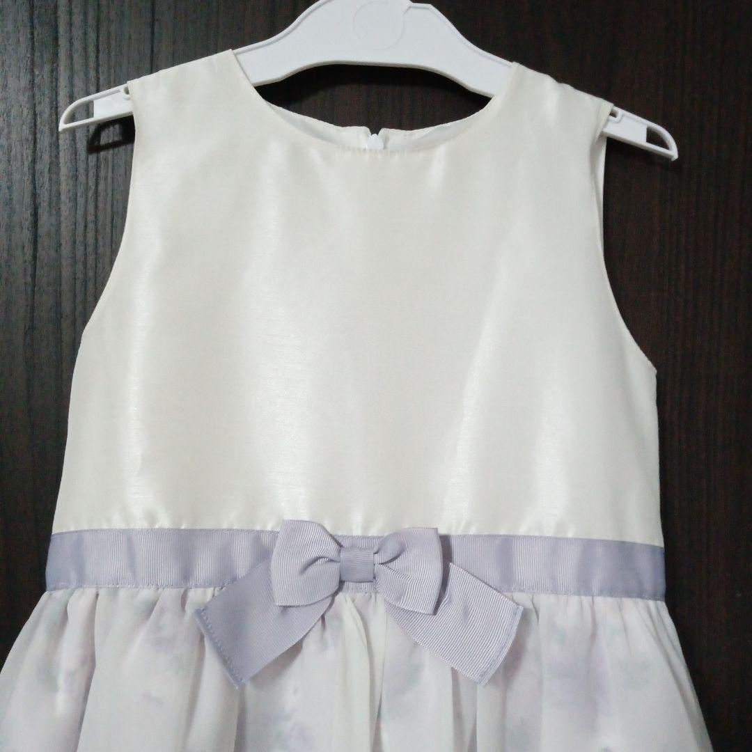 ブランシェス　120 キメ服　入学式　卒園式　フォーマル　女の子 紫　パープル