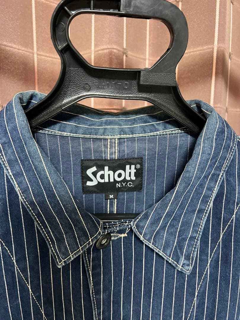 げ*ん様 Schott ヒッコリー　インディゴセットアップ　ジャケットＭ　パンツ