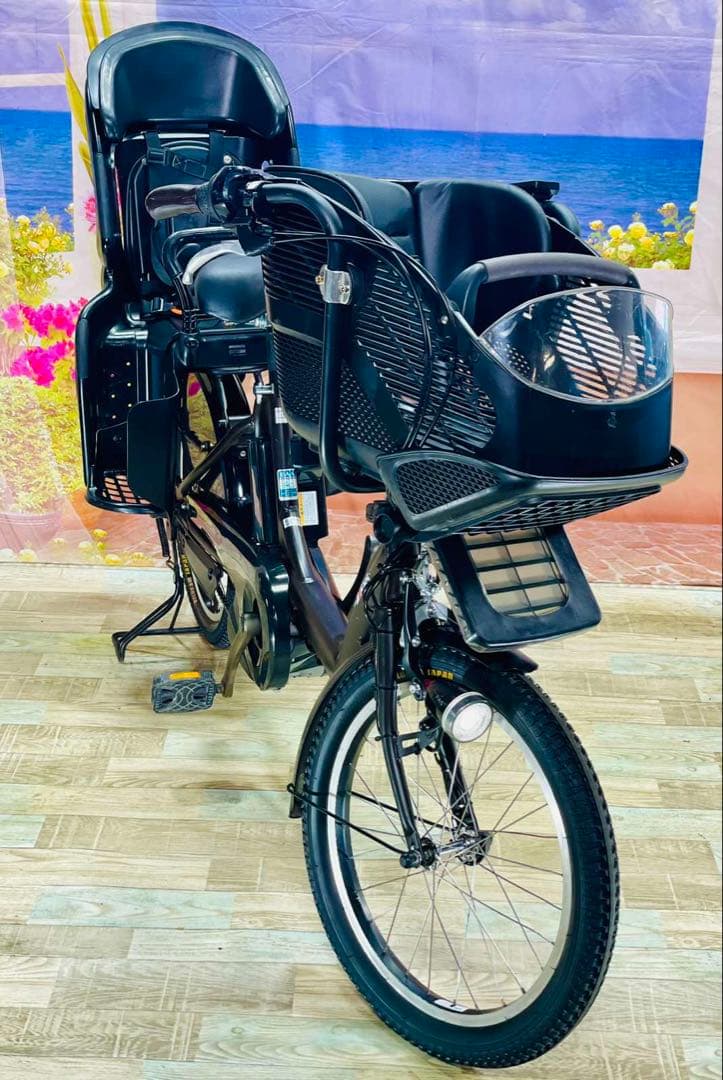 ヤマハパスキス⭐️人気モデル！子供乗せ電動アシスト自転車Y2687