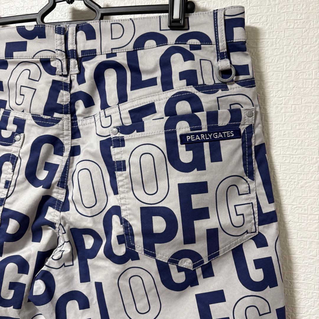 【美品】PEARLY GATES パーリーゲイツ ハーフパンツ 総柄 L