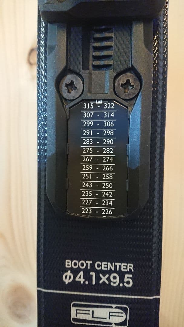 OGASAKA 160㎝簡単調整223～322㎜オガサカTCーJL スキー板