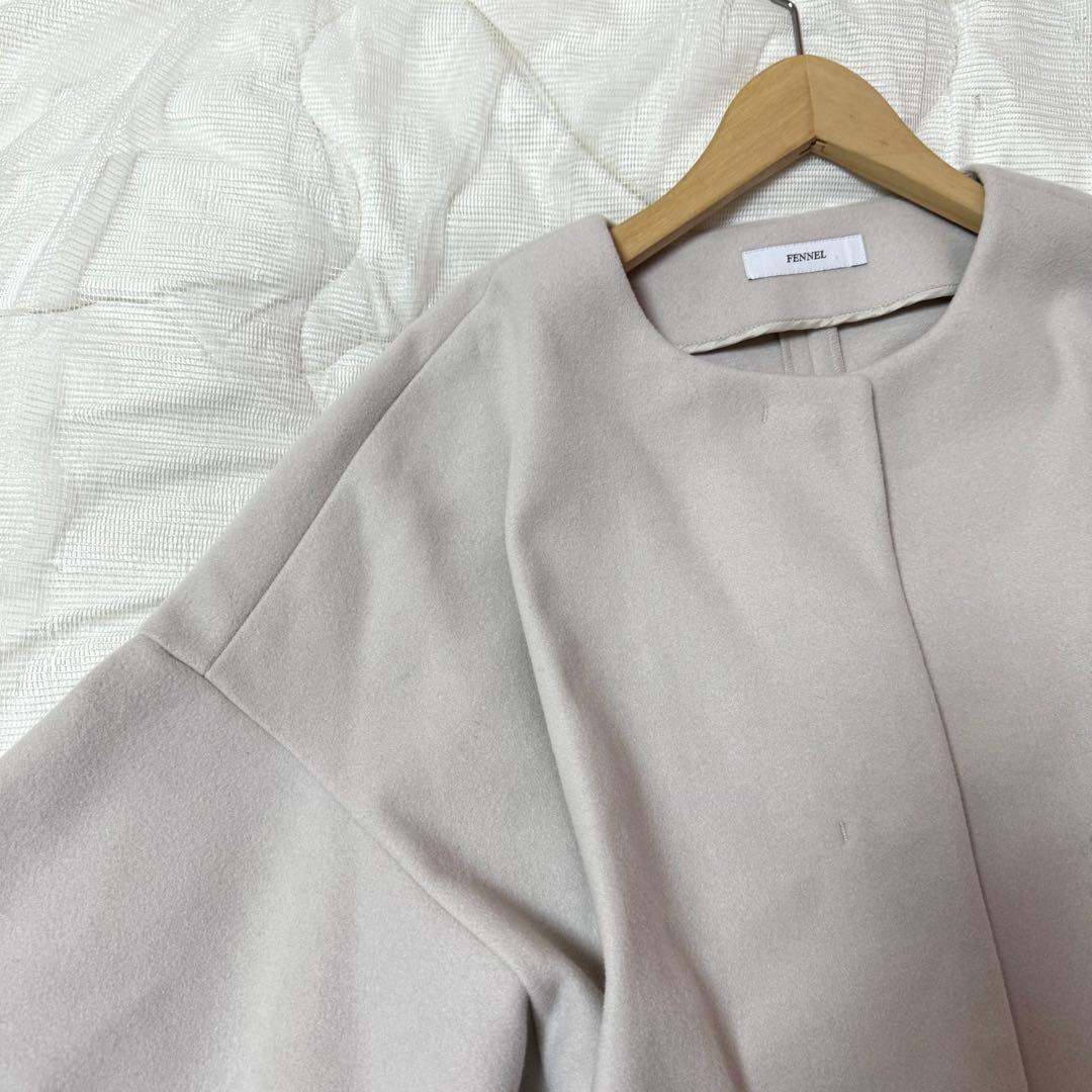 FENNEL フレアスリーブアウター　ヤマダヤ　ポンチョ　ケープ　コート