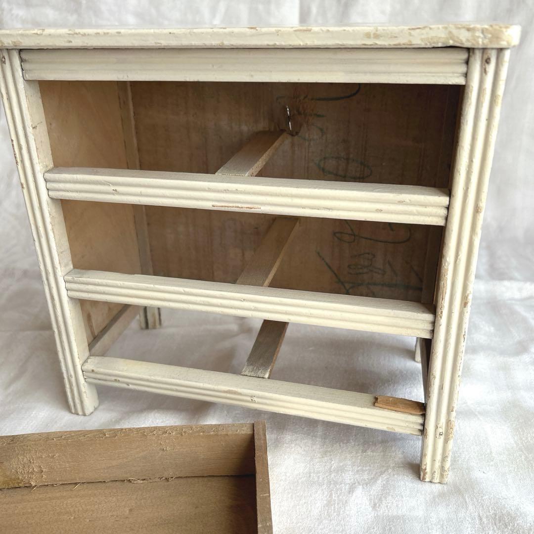 フランス　アンティーク　ドールハウス　チェスト　ドール家具　ブロカント