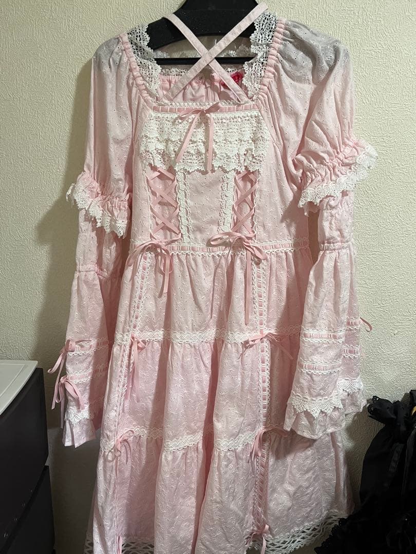 はわせドールワンピース＆ヘッドドレスセット