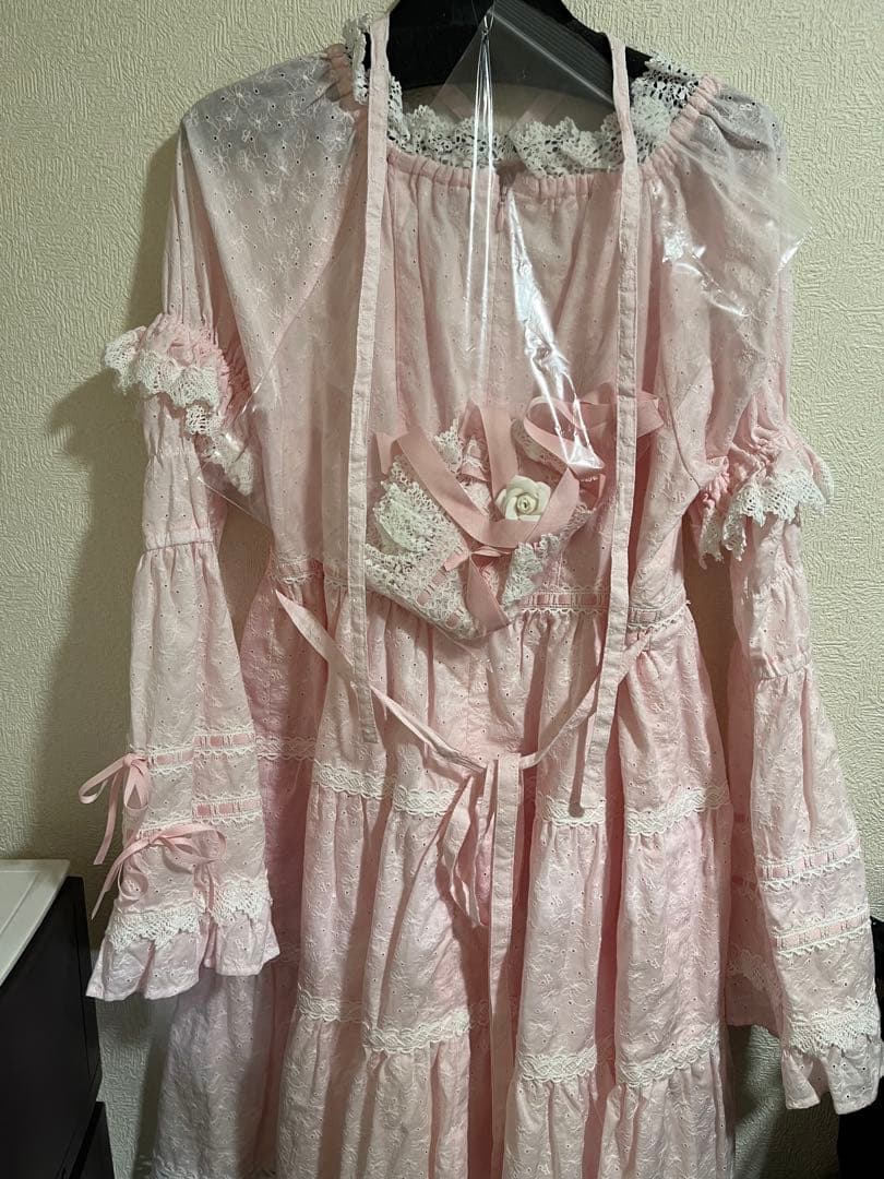 はわせドールワンピース＆ヘッドドレスセット