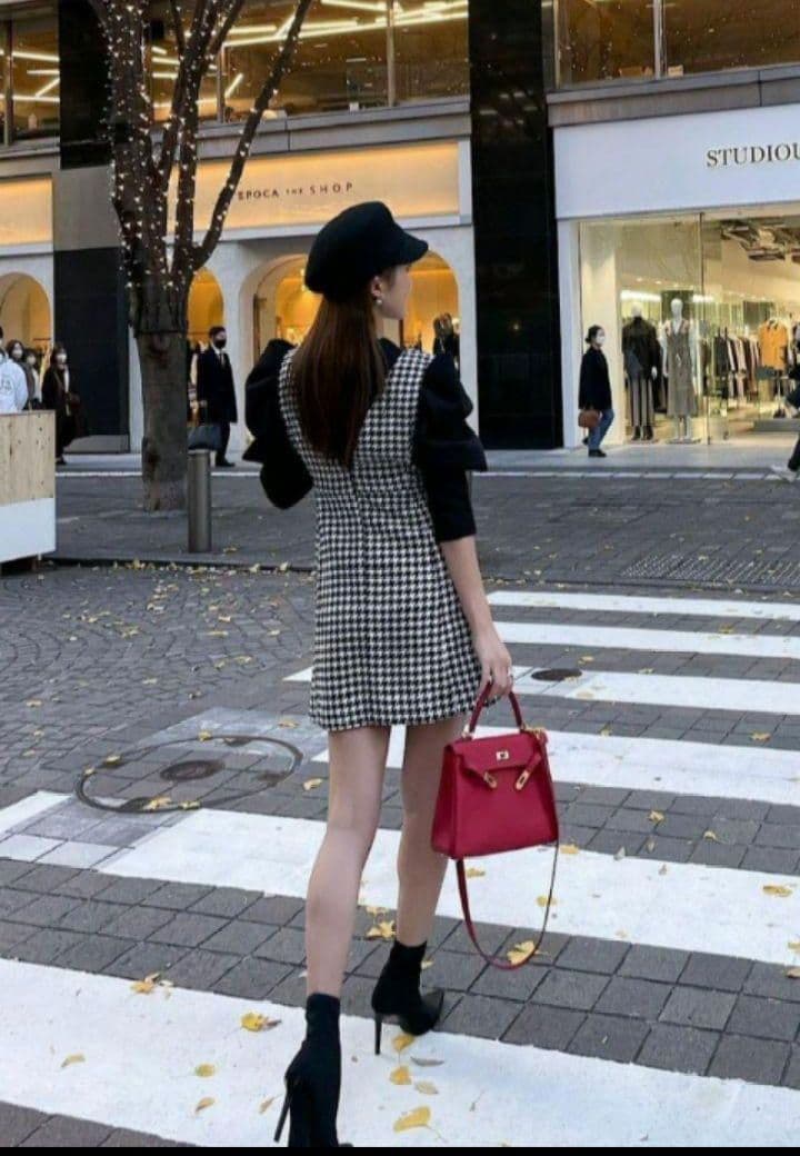 sheller シェリエ　chicジャンパードレス　ワンピース