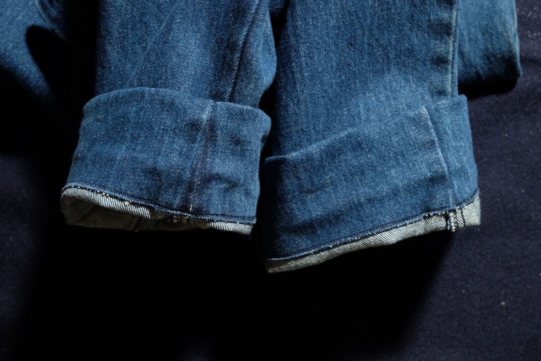 【W33】denim slacks made in usa j.c.penny