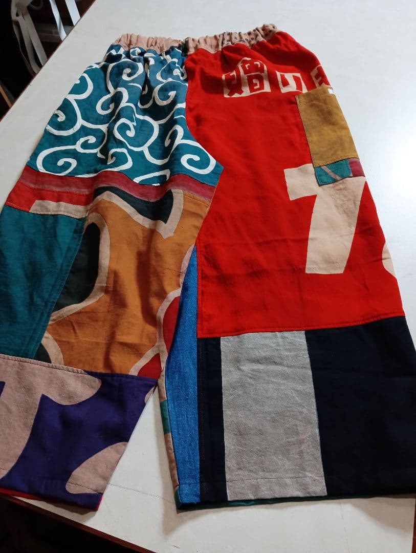 ★大漁旗のパッチパンツ★