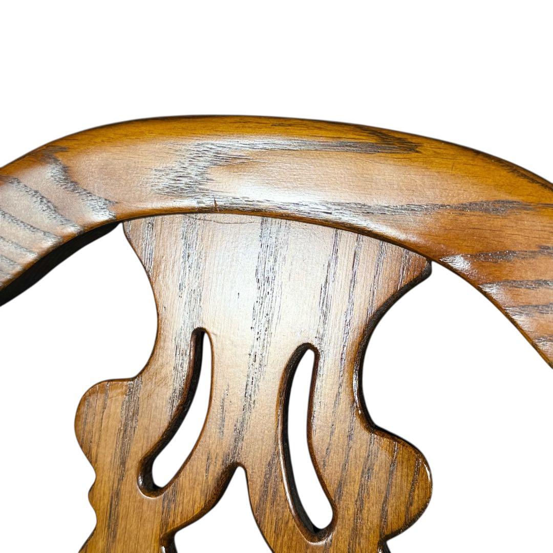 HR805 三越ブルージュ　アームレスチェア　ダイニングチェア