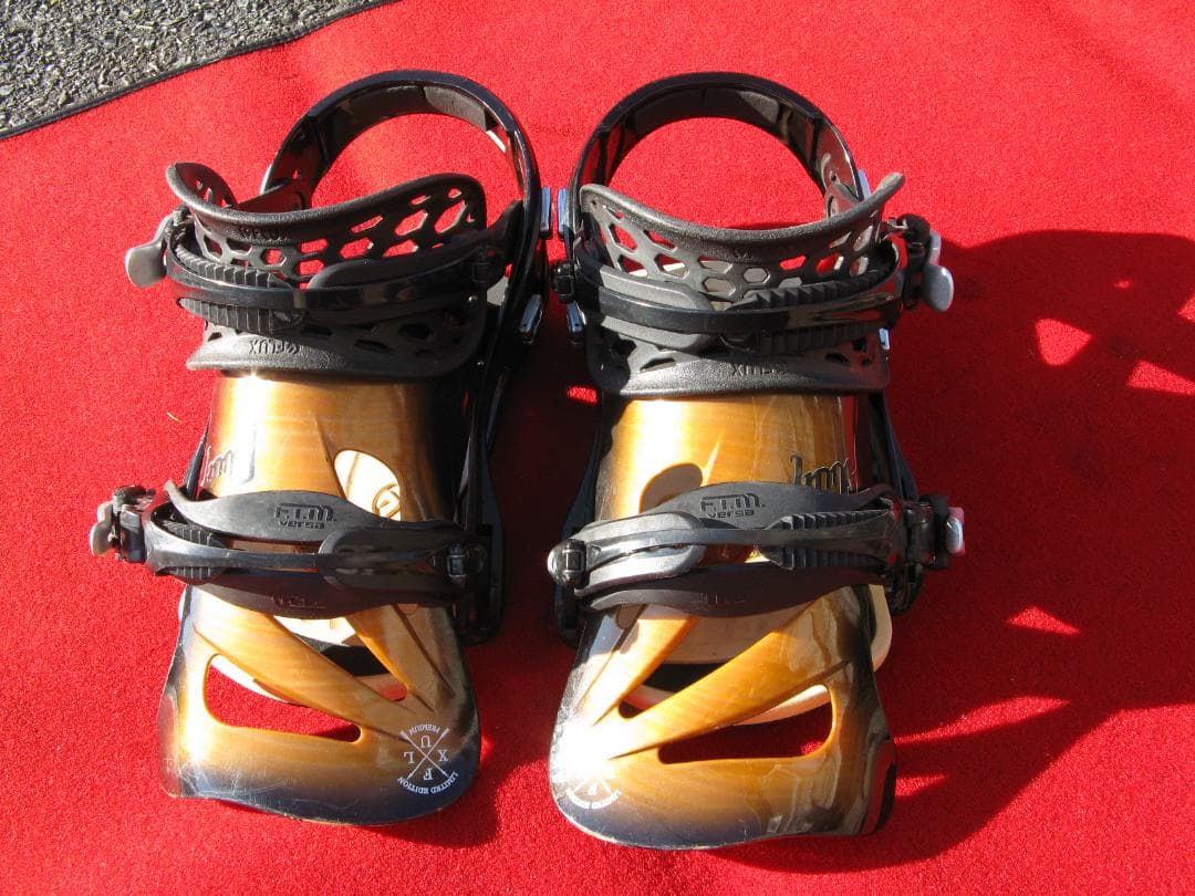 ★FLUX DS LTD ビンディング ブラック/オレンジ　M-L　フラックス