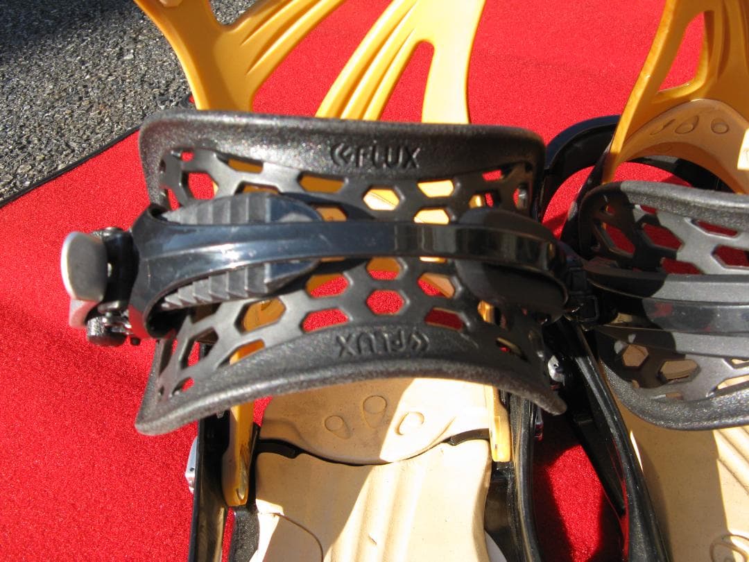 ★FLUX DS LTD ビンディング ブラック/オレンジ　M-L　フラックス