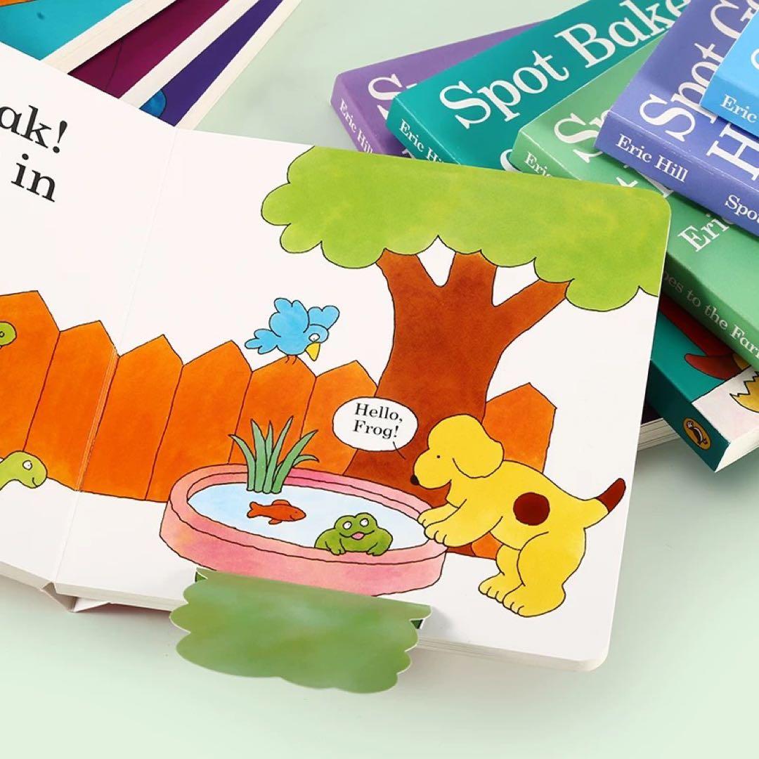 Where's spot はらぺこあおむし 英語絵本 タッチペン