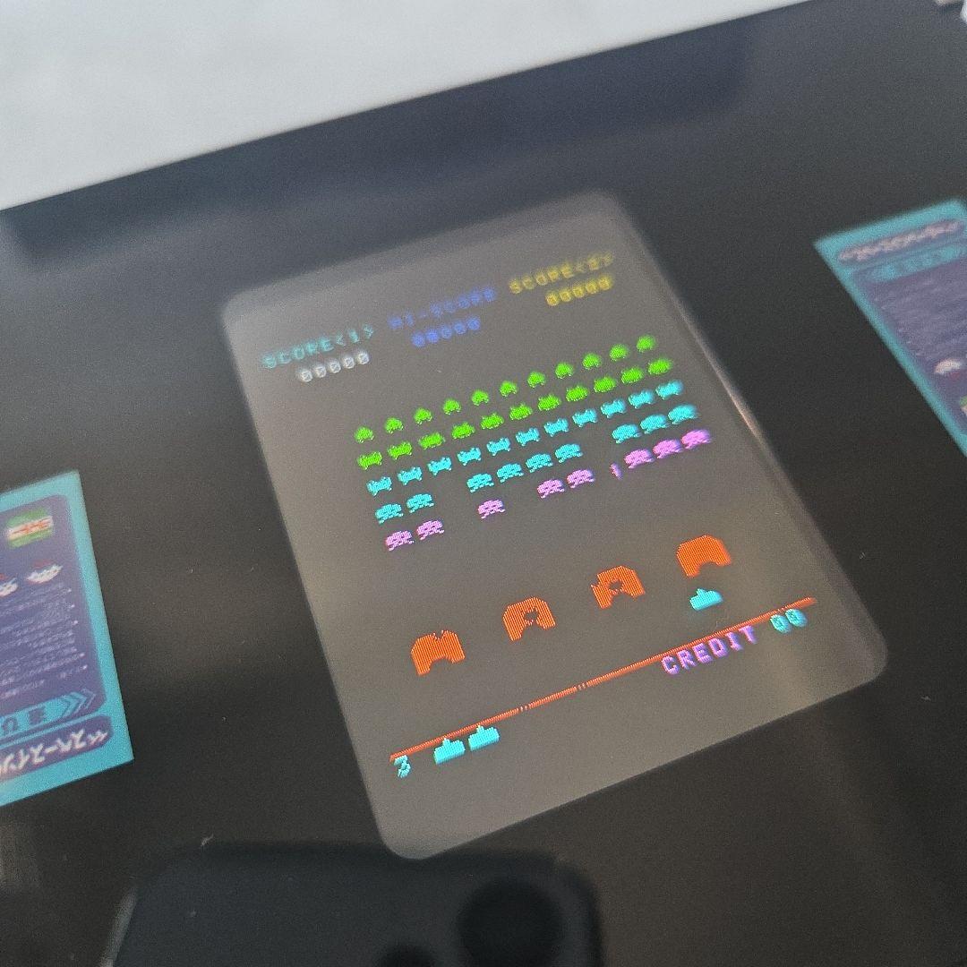 遊べる貯金箱 スペースインベーダー テーブル筐体型