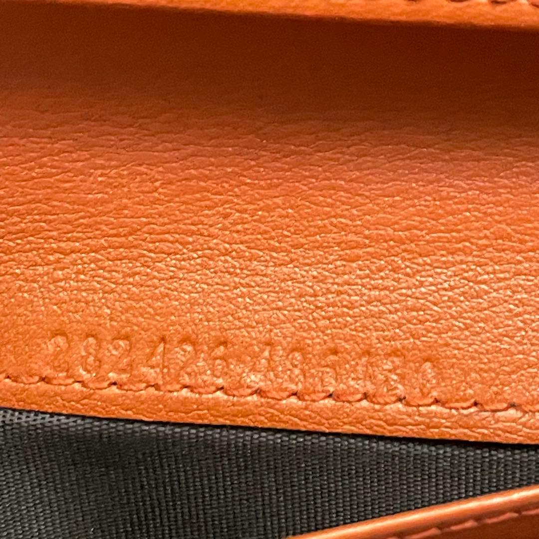 グッチ 長財布 シマ インターロッキング ゴールド金具　0108-③