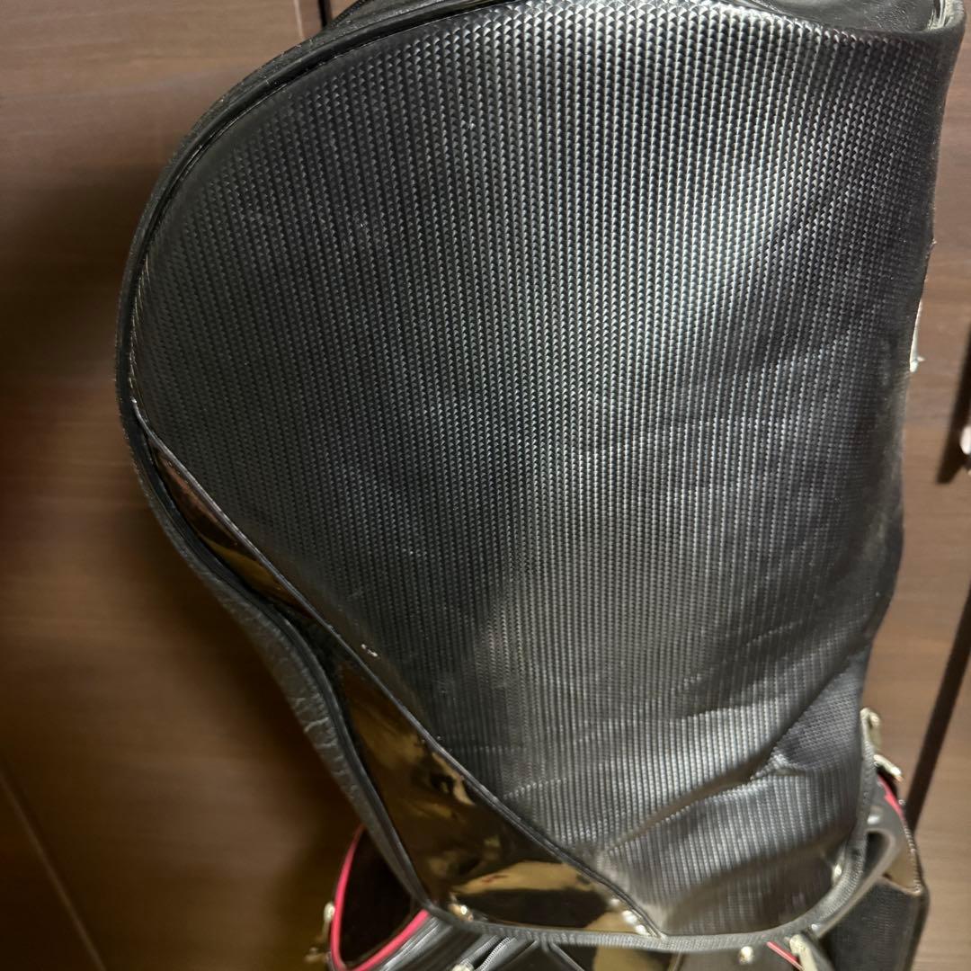 adabat アダバット キャディバッグ ゴルフバッグ ブラック 犬