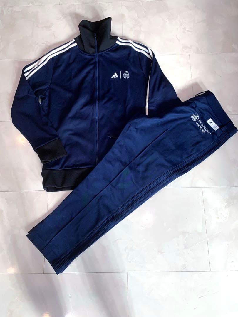 ほぼ未使用　クラブハウス　アディダス　ジャージ　セットアップ