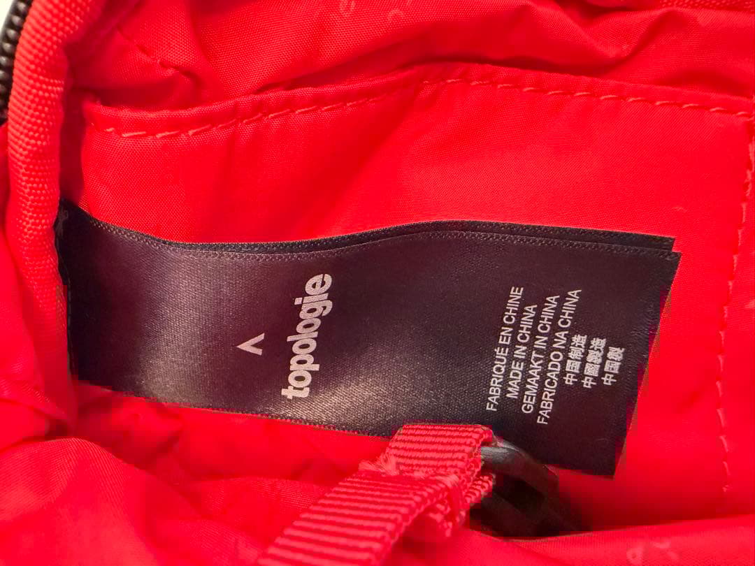 トポロジーボトルサコッシュバッグTopologie Bottle Sacoche