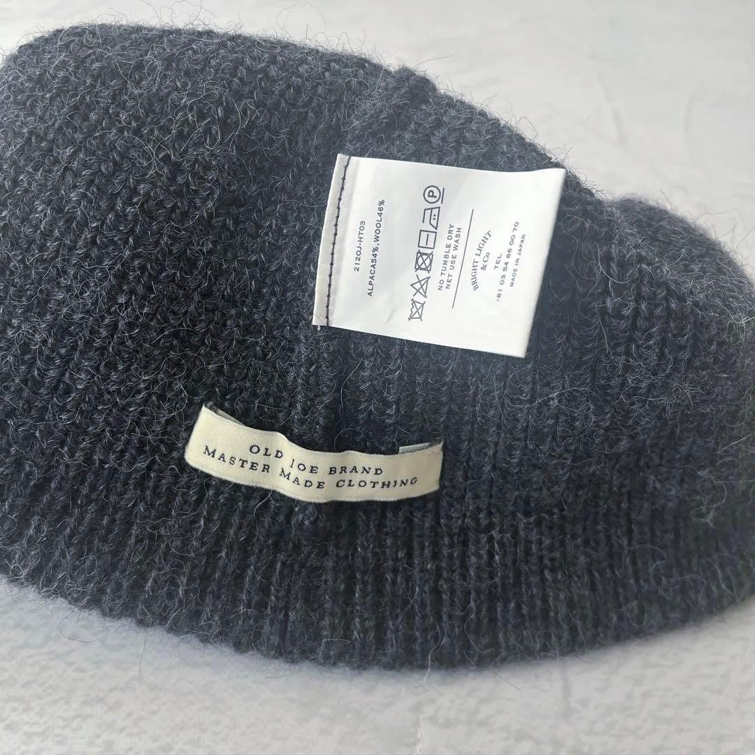 美品 OLD JOE Alpaca Sweater Cap ウール アルパカ