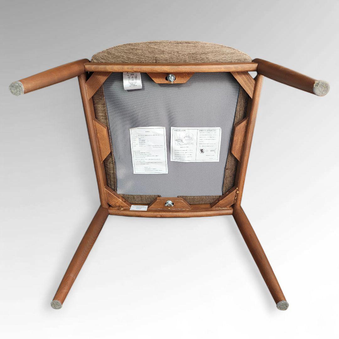 ニトリ Nコレクション ダイニングチェア C-01D 北欧スタイル ブラウン