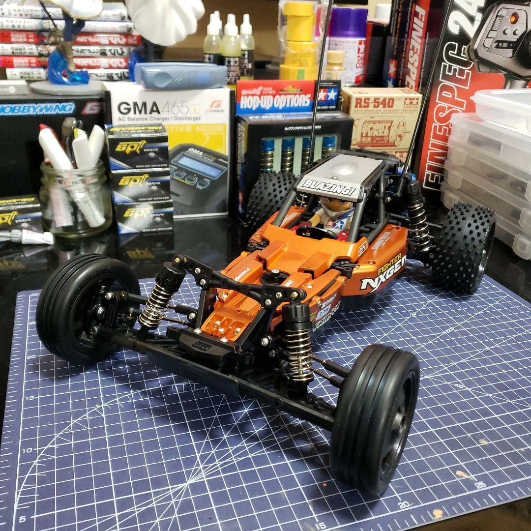 タミヤ 2025 DT04 ファイターネクスジェン カスタム ブラシレスセット