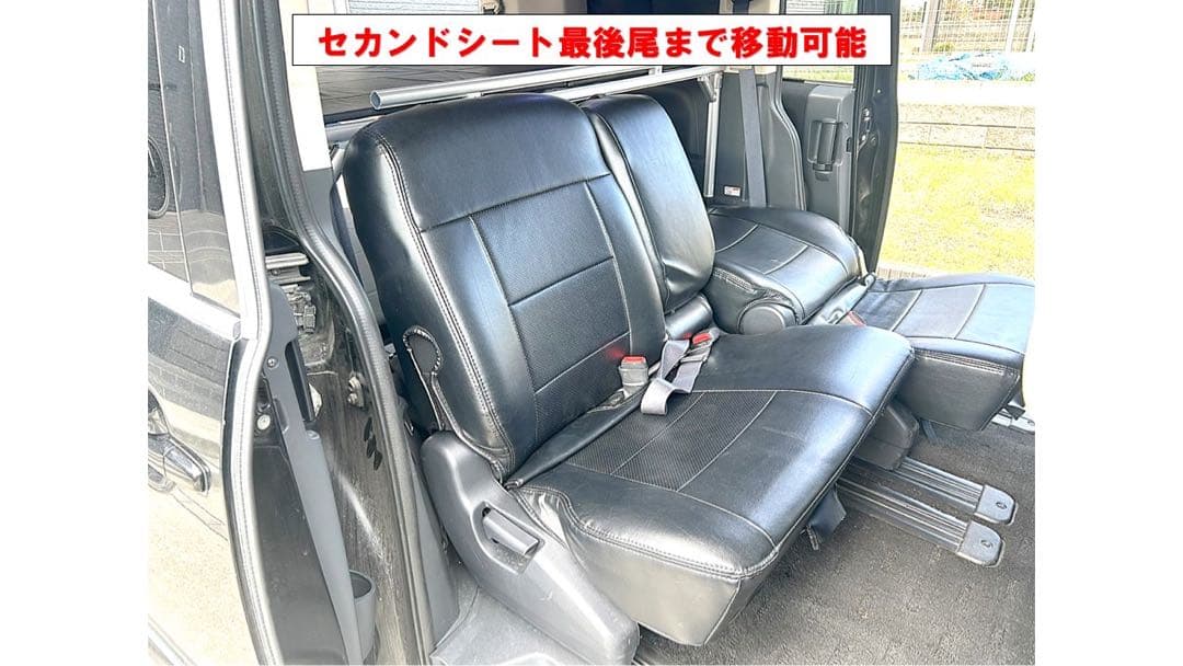 デリカ D5 2段ふるダブルTYPE1 脚追加荷物高さ キャップ拡張