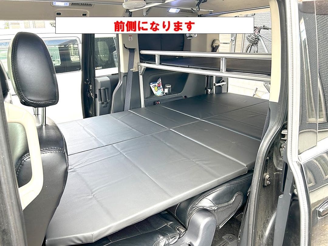 デリカ D5 2段ふるダブルTYPE1 脚追加荷物高さ キャップ拡張