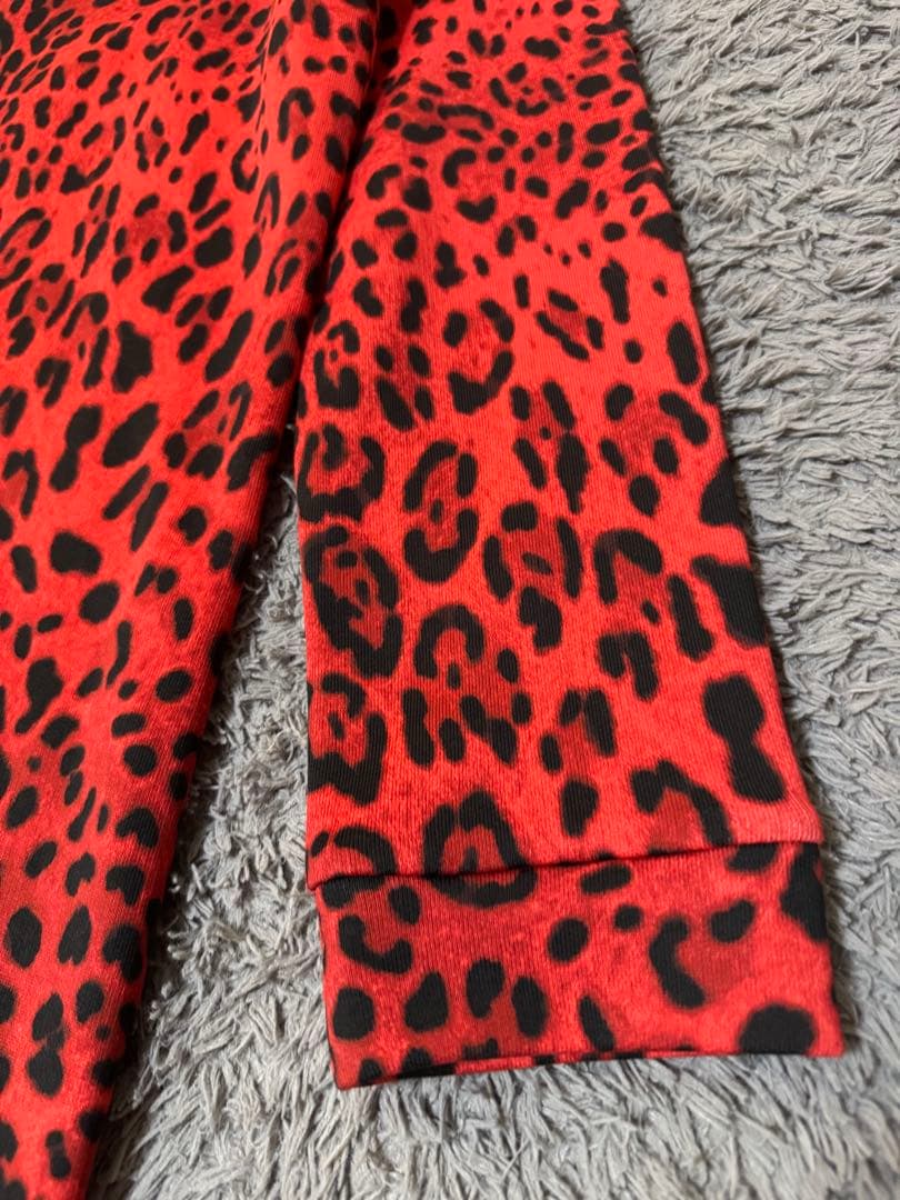 新品タグ付き ドルチェ&ガッバーナ レオパード柄　ワンピース　トレーナー　y2k