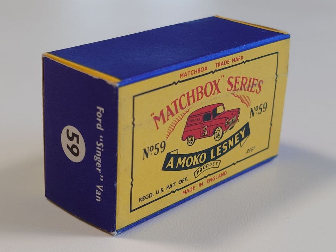 ミニカー MATCHBOX No.59 FORD \"Singer\" VAN