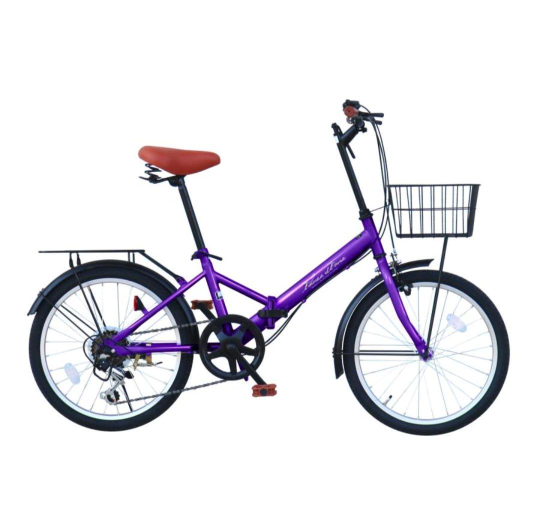 折りたたみ自転車　シマノ6段変速