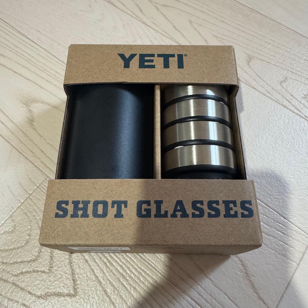 YETI ショットグラス4個セット ブラック 新品