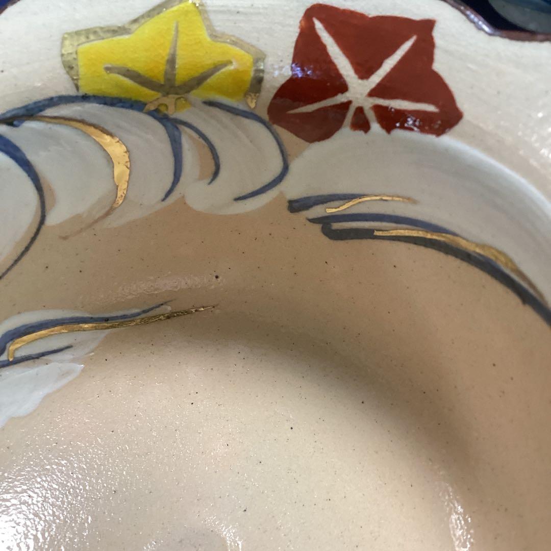 京焼乾山写流水に紅葉向付10客　　新品未使用