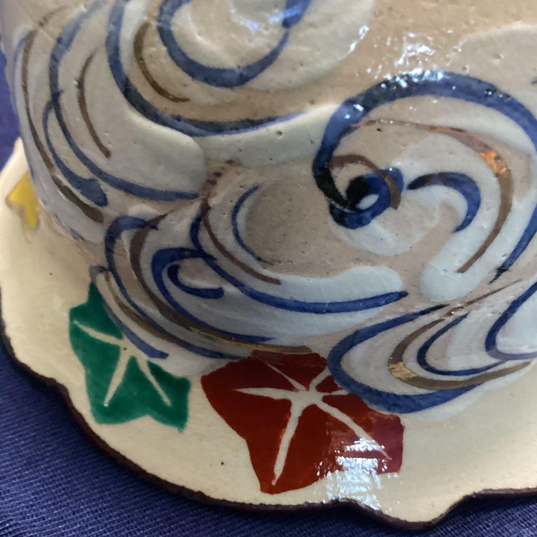 京焼乾山写流水に紅葉向付10客　　新品未使用