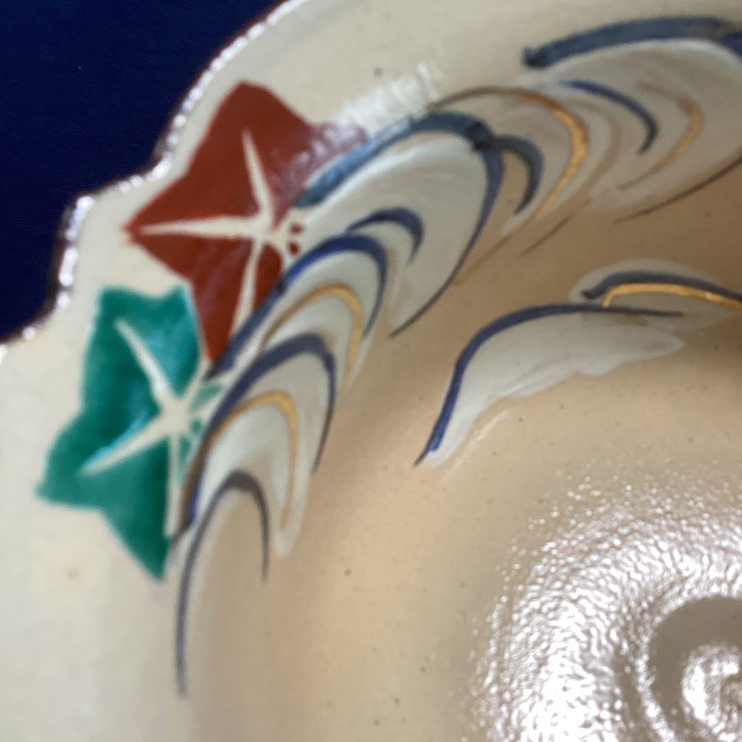 京焼乾山写流水に紅葉向付10客　　新品未使用